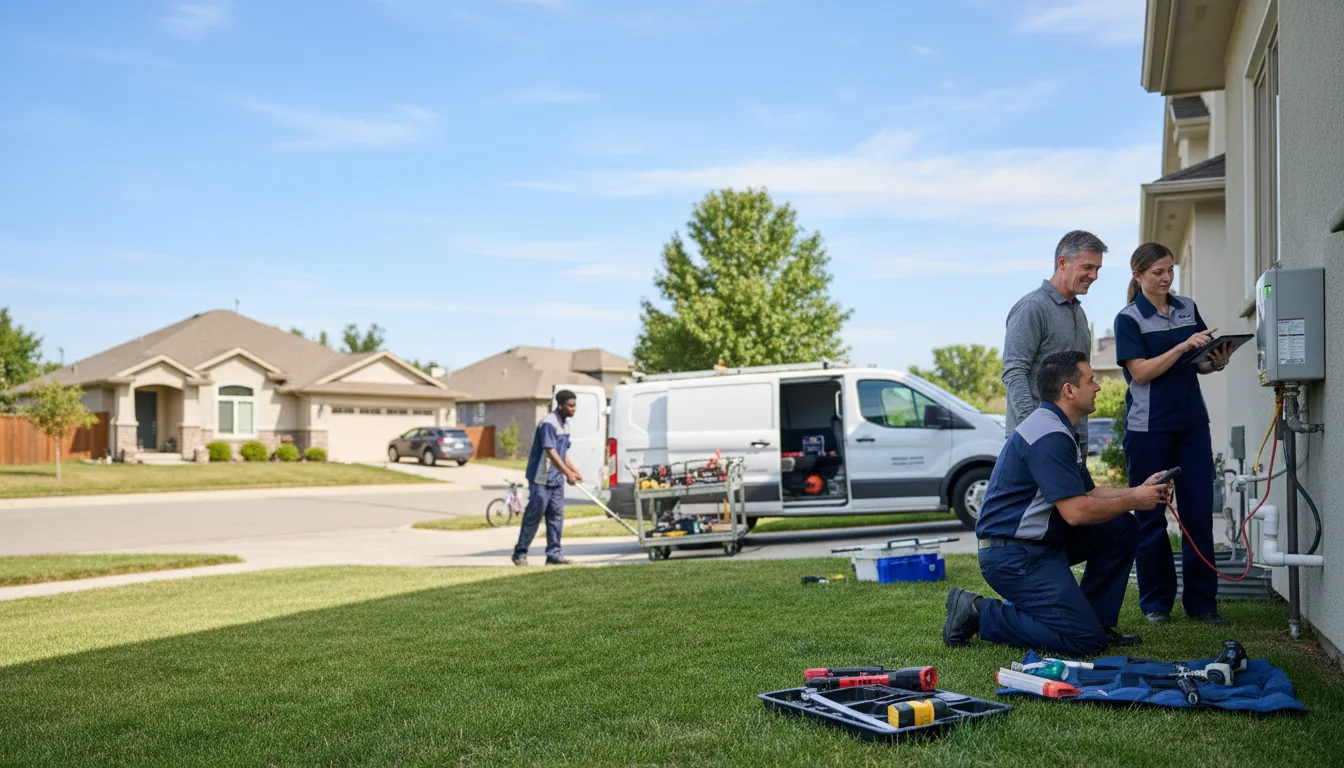 Tankless water heater service in Elberon, VA